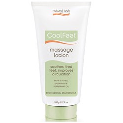 NATURAL LOOK Cool feet massage lotion